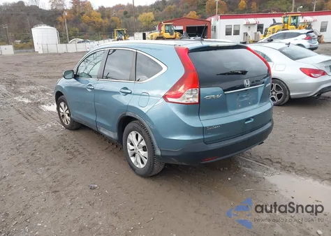 2013 Honda Cr-V Ex-L from USA, damaged, VIN 5J6RM4H75DL011854